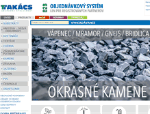 Tablet Screenshot of obchod.takacs.sk